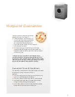 Предварительный просмотр 19 страницы Hotpoint WM82 Instruction Manual