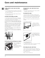 Предварительный просмотр 12 страницы Hotpoint WMAL 621 Instructions For Use Manual