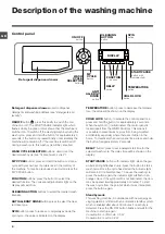 Предварительный просмотр 8 страницы Hotpoint WMAOD 944 Instructions For Use Manual