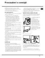 Предварительный просмотр 29 страницы Hotpoint WMD 1044 Instructions For Use Manual