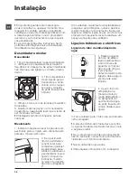 Предварительный просмотр 38 страницы Hotpoint WMD 1044 Instructions For Use Manual