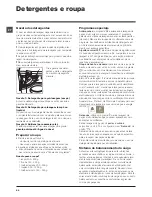 Предварительный просмотр 46 страницы Hotpoint WMD 1044 Instructions For Use Manual