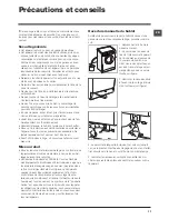 Предварительный просмотр 17 страницы Hotpoint WMD 762 Instructions For Use Manual