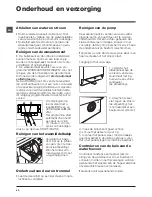 Предварительный просмотр 40 страницы Hotpoint WMD 762 Instructions For Use Manual