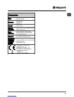 Preview for 5 page of Hotpoint WMD 940 A Instructions For Use Manual