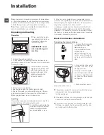 Предварительный просмотр 2 страницы Hotpoint WMD 947 A Instructions For Use Manual