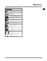 Preview for 5 page of Hotpoint WMD 962 P Instructions For Use Manual