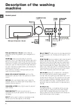 Предварительный просмотр 8 страницы Hotpoint WMEF 722 Instructions For Use Manual