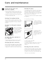 Предварительный просмотр 12 страницы Hotpoint WMF 560 P Instructions For Use Manual