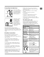 Предварительный просмотр 3 страницы Hotpoint WMF 701 Instructions For Use Manual