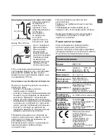 Предварительный просмотр 15 страницы Hotpoint WMF 701 Instructions For Use Manual