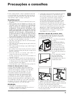 Предварительный просмотр 29 страницы Hotpoint WMF 701 Instructions For Use Manual