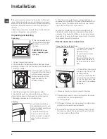 Предварительный просмотр 2 страницы Hotpoint WMF 740 A Instructions For Use Manual