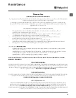 Предварительный просмотр 15 страницы Hotpoint WMF 760 A Instructions For Use Manual