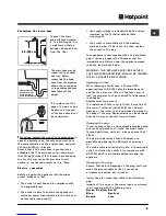 Предварительный просмотр 3 страницы Hotpoint WMF 940 A Instructions For Use Manual