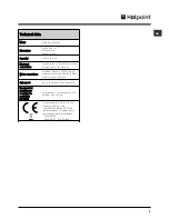 Preview for 5 page of Hotpoint WMF540A Instructions For Use Manual