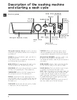 Preview for 6 page of Hotpoint WMF540A Instructions For Use Manual