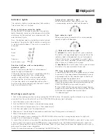 Preview for 7 page of Hotpoint WMF540A Instructions For Use Manual