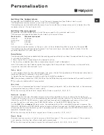 Preview for 9 page of Hotpoint WMF540A Instructions For Use Manual