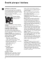 Предварительный просмотр 20 страницы Hotpoint WMG 602 Instructions For Use Manual