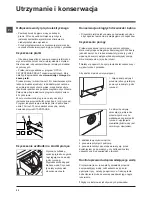 Предварительный просмотр 22 страницы Hotpoint WMG 602 Instructions For Use Manual