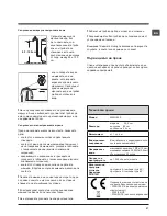 Предварительный просмотр 27 страницы Hotpoint WMG 602 Instructions For Use Manual