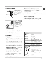 Предварительный просмотр 39 страницы Hotpoint WMG 602 Instructions For Use Manual