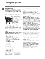 Предварительный просмотр 44 страницы Hotpoint WMG 602 Instructions For Use Manual