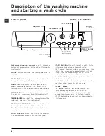 Предварительный просмотр 6 страницы Hotpoint WML 560 A Instructions For Use Manual