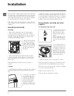 Предварительный просмотр 2 страницы Hotpoint WML 6081 Instructions For Use Manual