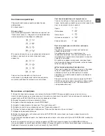 Предварительный просмотр 29 страницы Hotpoint WML 6081 Instructions For Use Manual