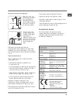 Предварительный просмотр 39 страницы Hotpoint WML 6081 Instructions For Use Manual