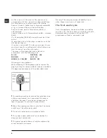 Предварительный просмотр 4 страницы Hotpoint WML 740 A Instructions For Use Manual