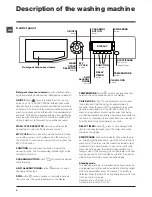 Предварительный просмотр 6 страницы Hotpoint WMSD 601 Instructions For Use Manual