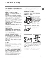 Предварительный просмотр 17 страницы Hotpoint WMSD 601 Instructions For Use Manual