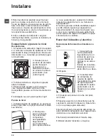 Предварительный просмотр 38 страницы Hotpoint WMSD 601 Instructions For Use Manual