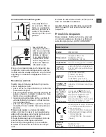 Предварительный просмотр 39 страницы Hotpoint WMSD 601 Instructions For Use Manual