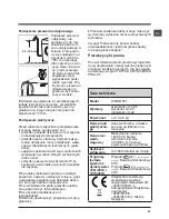 Предварительный просмотр 51 страницы Hotpoint WMSD 601 Instructions For Use Manual