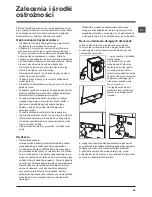 Предварительный просмотр 53 страницы Hotpoint WMSD 601 Instructions For Use Manual