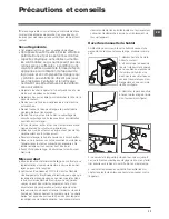 Предварительный просмотр 17 страницы Hotpoint WMSD 822 Instructions For Use Manual