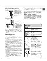 Предварительный просмотр 27 страницы Hotpoint WMSD 822 Instructions For Use Manual