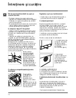 Предварительный просмотр 16 страницы Hotpoint WMSG 601 Instructions For Use Manual