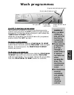 Предварительный просмотр 15 страницы Hotpoint WMT01 Installation And User Instructions Manual