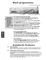 Предварительный просмотр 16 страницы Hotpoint WMT01 Installation And User Instructions Manual