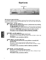 Предварительный просмотр 18 страницы Hotpoint WMT01 Installation And User Instructions Manual