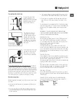 Предварительный просмотр 3 страницы Hotpoint WMUD 1043 Instructions For Use Manual