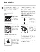 Preview for 2 page of Hotpoint WMUD 9427 Instructions For Use Manual