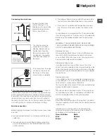 Предварительный просмотр 3 страницы Hotpoint WMYL 6151 Instructions For Use Manual