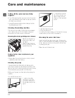 Предварительный просмотр 12 страницы Hotpoint WMYL 6151 Instructions For Use Manual