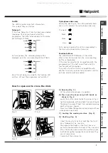 Предварительный просмотр 7 страницы Hotpoint WT 400 Instructions For Installation And Use Manual